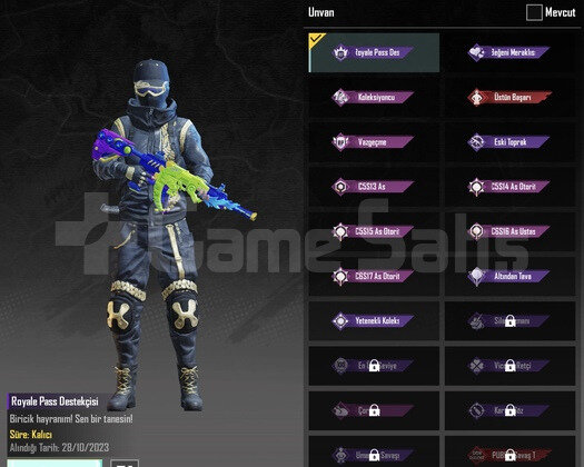 ROYALE PASS DESTEKÇİSİ SİTENİN GÖZ BEBEĞİ !!