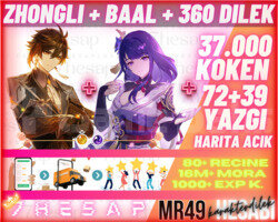 EU|MR49 Baal+Zhongli 360Dilek-37000Köken72+39Yazgı