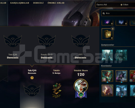 TR 11 SKIN 28 HERO HANDMADE UNRANKED BOL GANIMET