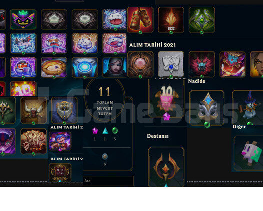EUW2014 KURULUM NADİR 1.2K RP 25SKIN 58HERO 13KM.Ö