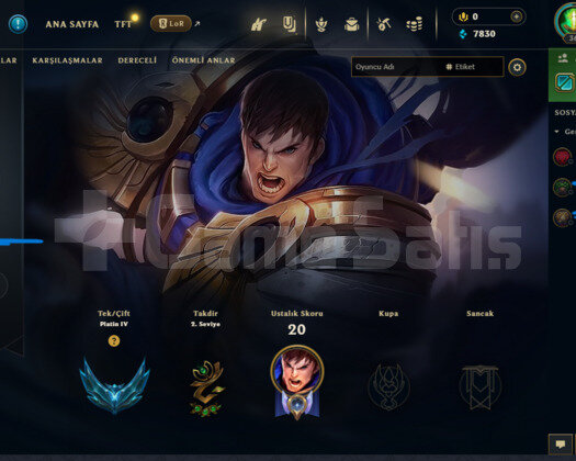 TR PLAT 4 FRESH ACC YÜKSEK LP 5 KOSTÜM