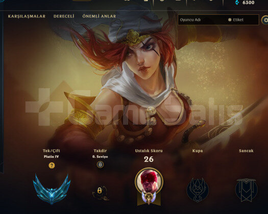 TR EMERALD MMR 2 MAÇA P3 KATA SKİN +34LP!!