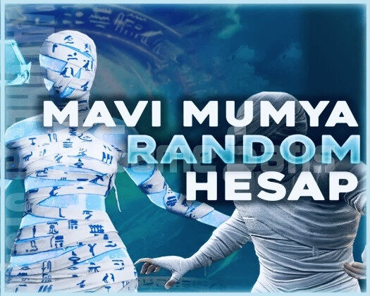 DOPDOLU MAVİ MUMYA PUBG MOBİLE RANDOM HESAP
