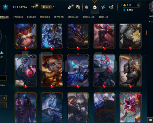 436 LEVEL / 272 SKİN / FUL HERO MAİL DEĞİŞEN