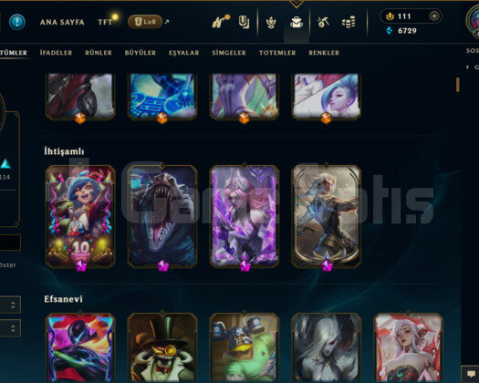 436 LEVEL / 272 SKİN / FUL HERO MAİL DEĞİŞEN