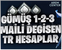 TUR GÜMÜŞ HESAP - MAİL DEĞİŞEN + 20 LEVEL
