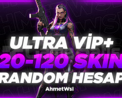 Ultra VIP+ | 20-120 SKIN ARASI RANDOM HESAP