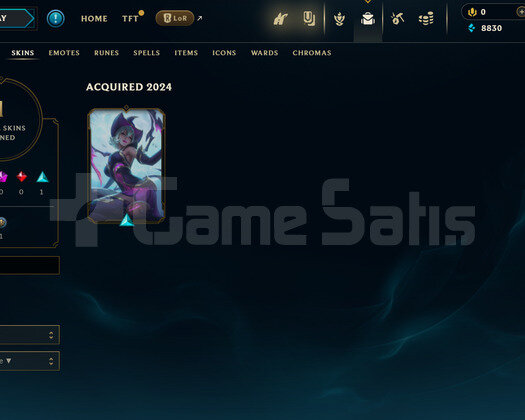 TR Unranked | 1 Kostüm - 24 Hero |LoL Hesap