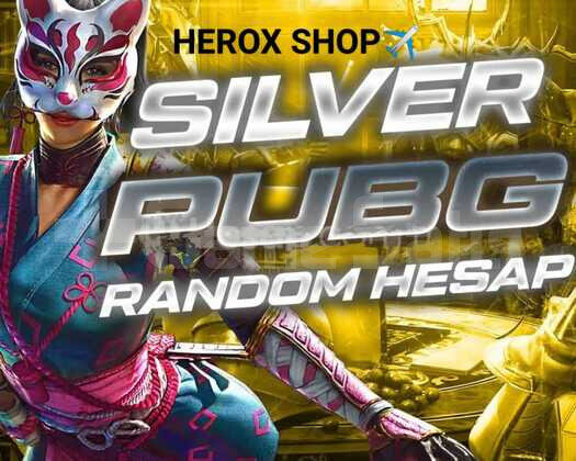SILVER ÖZEL STOK DOPDOLU BOŞ YOK PUBG RANDOM