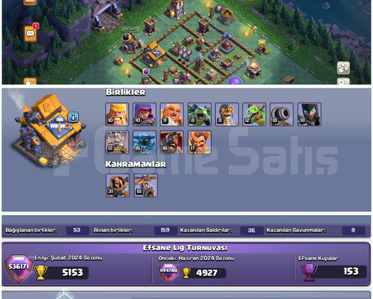 TH15COC | IDSİZ  MAX KÖY DOLU