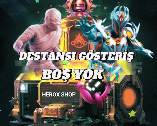 DESTANSI GÖSTERİŞ | BOŞ YOK | PUBG MOBILE RANDOM