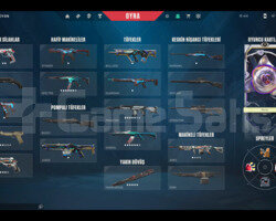 FULL SKİNLİ KELEBEKLİ VALORANT HESAP