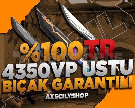 TR | 4350VP ÜSTÜ BIÇAK GARANTİLİ VIP RANDOM
