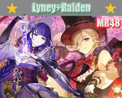 EU | MR 48 Lyney + C2 Raiden Shogun