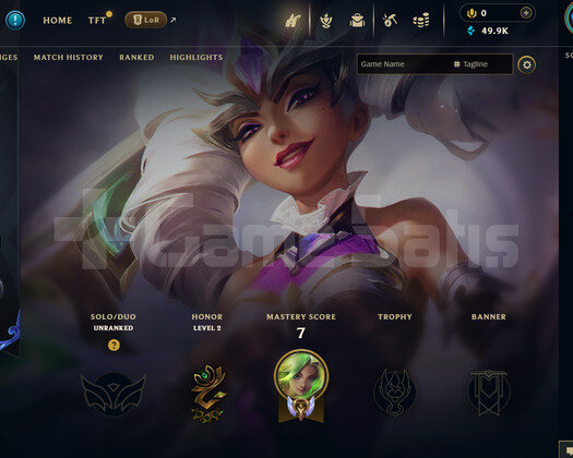 TR Unranked | 4 Kostüm - 49K Mö | LoL Hesap