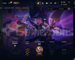 EUW Unranked | 4 Kostüm - 700 Rp | LoL Hesap