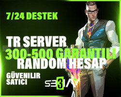 FULL+FULL TR 300-500 SKİN GARANTİLİ +3500 SATIŞ