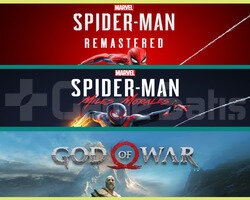 Spider Remastered + Miles Morales + God Of War
