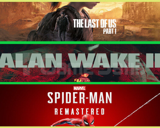 The Last of Us Part I + Alan Wake 2 + Spider R.