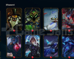 TR 187 KOSTÜMLÜ 274LVL MAİLLİ LOL HESABI