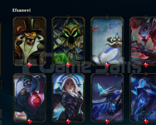 TR 187 KOSTÜMLÜ 274LVL MAİLLİ LOL HESABI