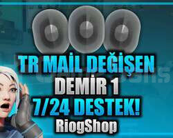 TR - DEMİR 1 - MAİL DEĞİŞEN 1 ALANA 1 BEDAVA