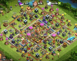 CLASH OF CLANS BB16 HESAP İLK SAHİP KLANLA BERABER