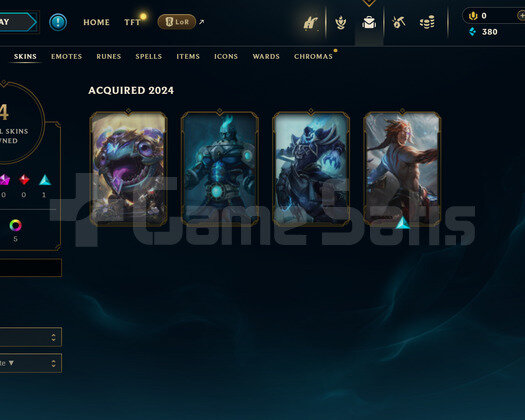 TR Geçen Sezon Zümrüt | 4 Kostüm - 37 Hero |LoL