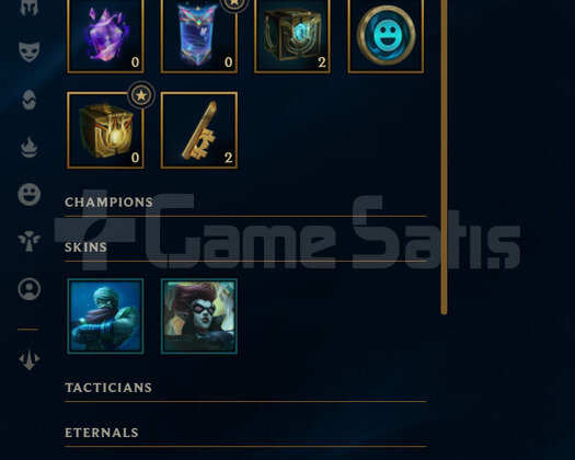 TR Geçen Sezon Plat | 7 Kostüm - 44 Hero | LoL