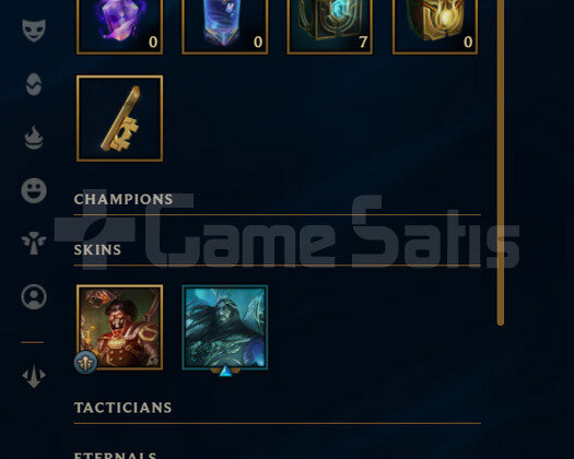 TR Unranked | 3 Kostüm - 29 Hero | LoL Hesap