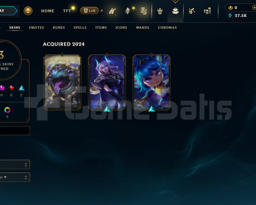 TR Geçen Sezon Zümrüt | 3 Kostüm - 27K Mö | LoL