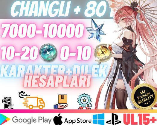 EU | UL15+ Changli + 80 Dilek 7000 - 10000 Astrite