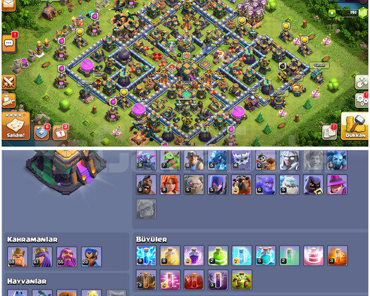 TH14COC | IDSİZ  UYGUN MAXA YAKIN KÖY
