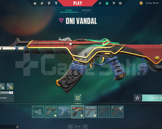 ONI 2.0 SETLİ 3 BIÇAK 5 VANDALLI HESAP!!