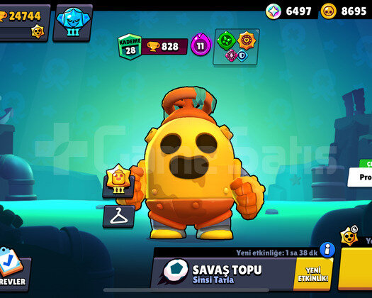 70 SAVAŞCI+6 EFSO+ 24.700 KUPA+ 63 KOSTÜM+ 6 MAX