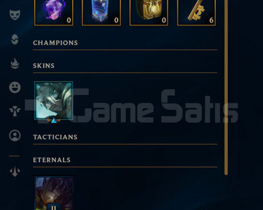 TR Plat 3 | 4 Kostüm - 18K Mö | LoL Hesap