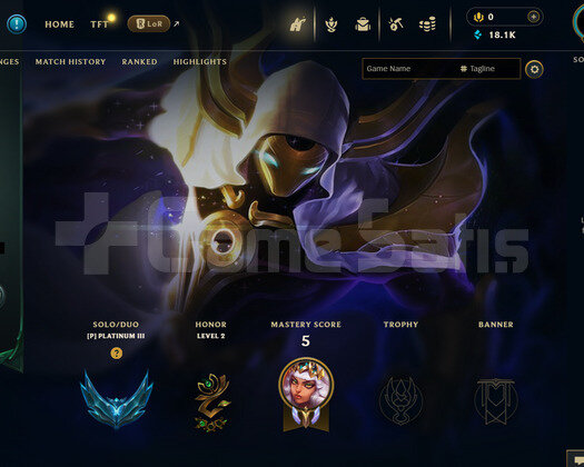 TR Plat 3 | 4 Kostüm - 18K Mö | LoL Hesap