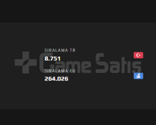 FACEIT 8 LEVEL TR FRESH HESAP 1.80 KD
