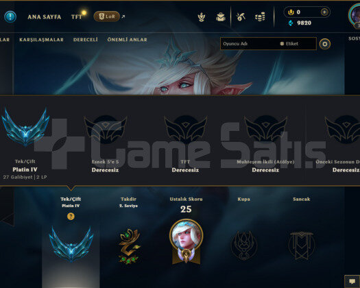 DOLU GANİMET PLAT 4 ZÜMRÜT MMR