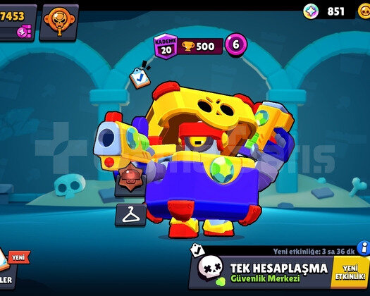 Brawl stars hesap 18k kupa 47 krktr en uygun fiyat