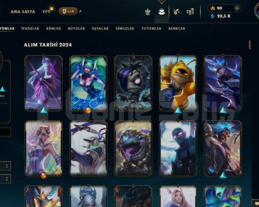 179 Kostüm 515 Seviye Mail Değişen EUW