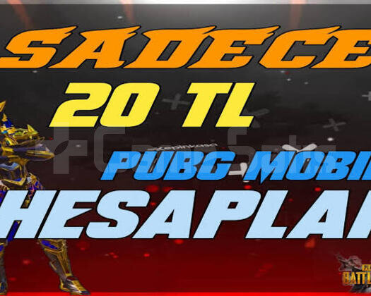 SADECE | 20 TL | PUBG MOBIL RANDOM HESAPLAR