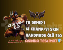 TR DEMİR 1l 61 CHAMP/21 SKIN I CEHENNEM ELO