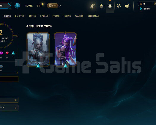 TR Plat 4 | 2 Kostüm - 34 Hero | LoL Hesap
