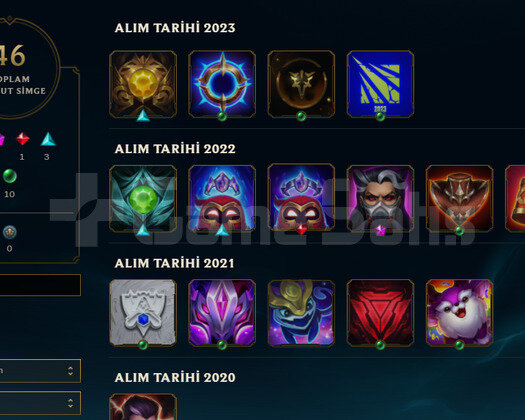 TR2020 KURULUM GOLD1 4 MAÇ 75WİN 14SKIN 41HERO