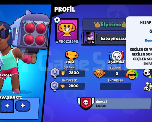 Ucuz brawl stars hesabi