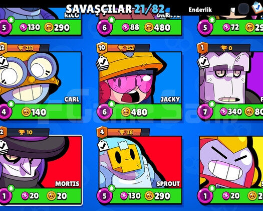 Ucuz brawl stars hesabi