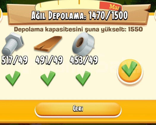 1500 DEPOLU İÇİ AGİL DOLU OYUN