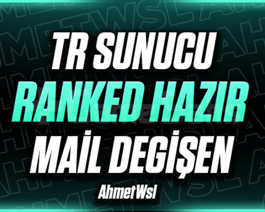 İLK MAİLLİ TR KURULUM +20 LEVEL RANKED READY
