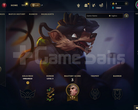 TR Unranked | 1 Kostüm - 22 Hero | LoL Hesap